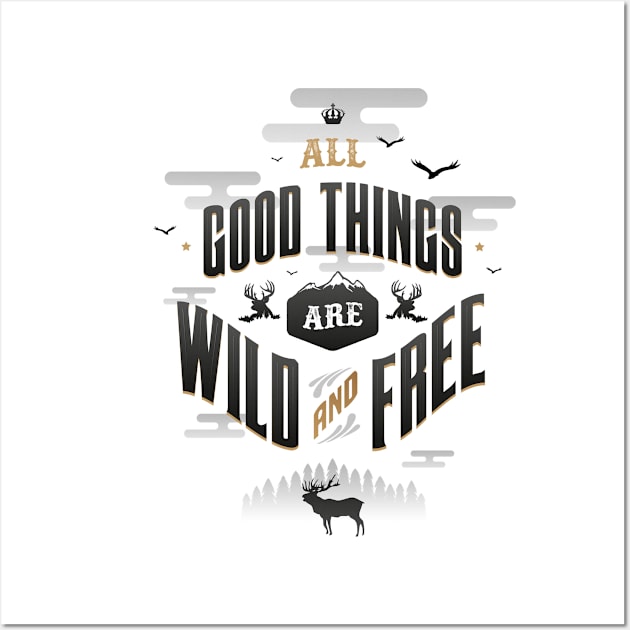 ALL GOOD THINGS Wall Art by snevi